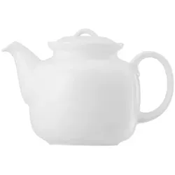 Thomas Trend Teekanne Porzellan Weiß 1.25 L - Spülmaschinenfest - Teekocher aus hochwertigem Porzellan, spülmaschinenfest und ideal für stilvolles Servieren von Tee oder Kaffee.
