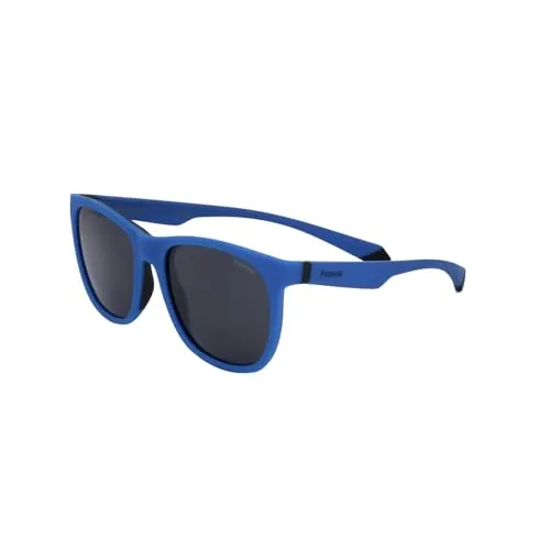 Polaroid Unisex PLD 2140/s Sonnenbrille, DOF/M9 MT BL BLK, 55 - Sonnenbrille für Damen mit stylischem Design und UV-Schutz, inklusive schützendem Etui für unterwegs.