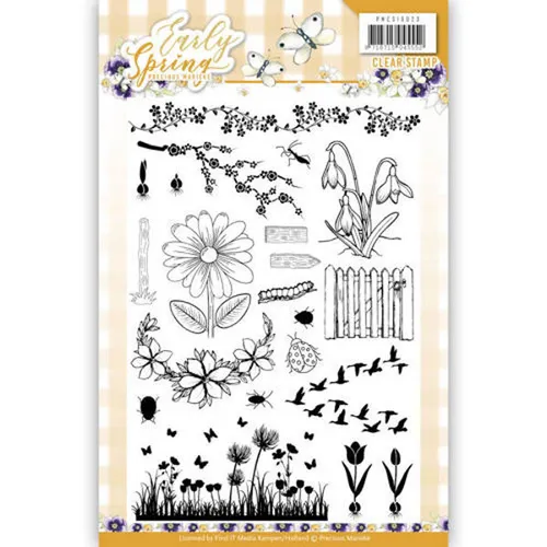 Clearstamp / Stempel Early Spring