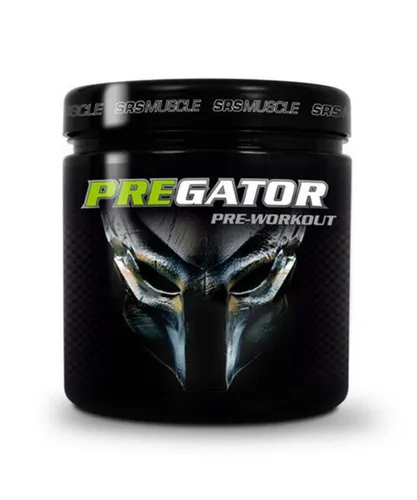 SRS Muscle - Pregator, 448 g, Green Apple Shock | Kreatinfreier Pre Workout Booster - Sportnahrung mit geballter Ladung BCAAs, Arginin und Beta Alanin für maximale Power und Fokus. 100% vegan, dopingfrei und ohne Gewöhnungseffekt – ideal für dein Training!