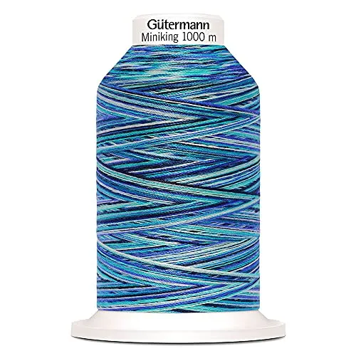 Gütermann G715264-9957 Nähgarn, Polyester, 9957 Blau, 1000 m