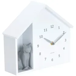 Produktbild Karlsson Wanduhr Sitting Cat – Elegante Katzen-Dekoration für Ihr Zuhause