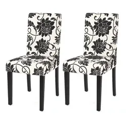 2er-Set Esszimmerstuhl Littau - Modern und Bequem - Stühle für Esszimmer, Wohnzimmer oder Küche. Hohe Rückenlehne und bequeme Polsterung sorgen für hohen Sitzkomfort. Rutschfest und elegant, ideal für gesellige Abende.