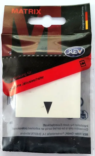 ABDECKUNG Link2Home JALOUSIESCHALTER weiß matt Serie Matrix REV 0239350106