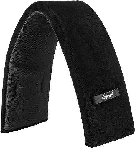 Equinate Longiergurt-Unterlage Vancouver mit Memory Foam 108 x 27cm - Pads & Gel-Unterlagen für Reitsättel - Atmungsaktive Unterlage mit Memory Foam für optimalen Komfort und Druckverteilung beim Longieren.