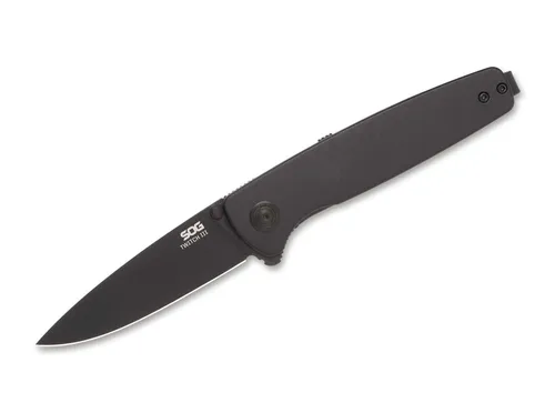 SOG Twitch III Blackout Taschenmesser Taktisch 154CM Liner Lock