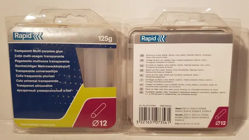 Heissklebesticks  Klebesticks  12/90  mm  Rapid  125g   14 Stück  Mehrzweckklebe