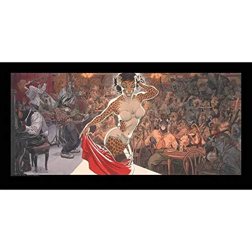 XYZ Poster Offset Blacksad Juanjo Guarnido, Jazz n' Fun's Club (50x25cm)