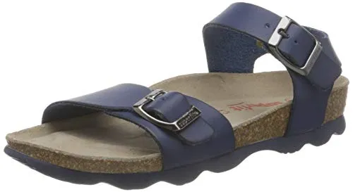 Superfit Jungen Fußbettsandale, BLAU 8000