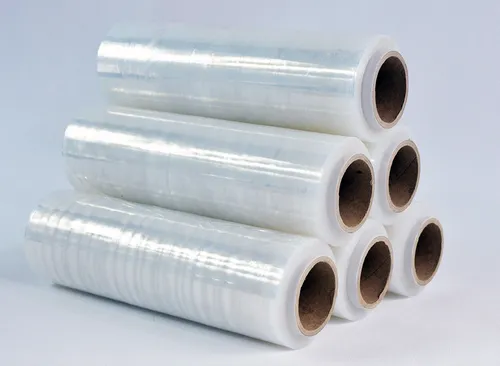 Stretchfolie Transparent 250 mm Schutz vor Beschädigungen Wickelfolie Folie 12 x