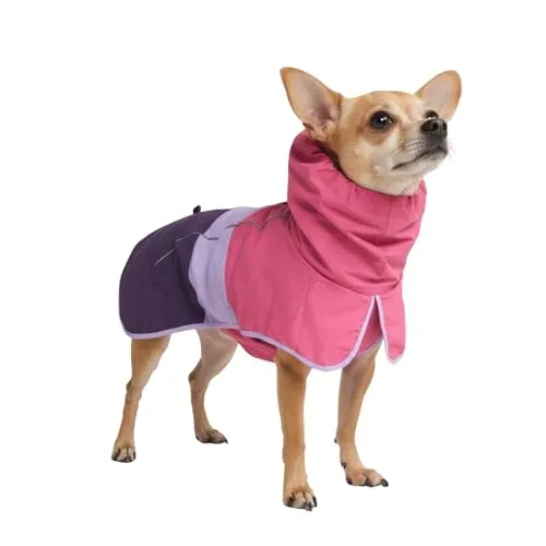 Spark Paws Hunderegenmantel – Wasserdichte und Winddichte Regenjacke für Hunde