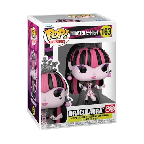 Funko Pop! Vinyl: Mattel: Monster High – Draculaura - Vinyl-Sammelfigur - Geschenkidee - Offizielle Handelswaren - Spielzeug Für Kinder und Erwachsene - Modellfigur Für Sammler und Display