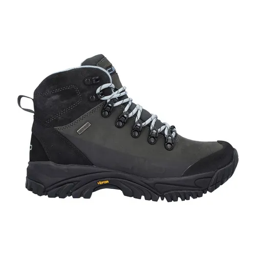 CMP Dhenieb WMN Trekking Shoe WP piombo (U951) 39 - Wanderschuhe für Damen, wasserdicht und aus robustem Leder, bieten optimalen Halt und besten Grip dank Vibram-Sohlen – ideal für Trekking und Outdoor-Aktivitäten.