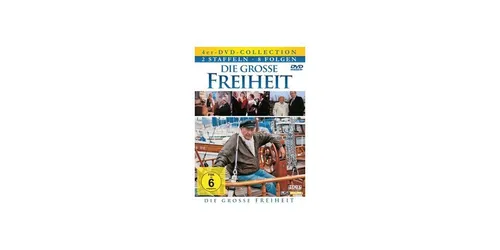 Die große Freiheit - DVD-Collection - Staffel 1 + 2 auf 4 DVDs - Filme, spannende Geschichten in 8 Folgen, freigegeben ab 6 Jahren - ideal für die ganze Familie.