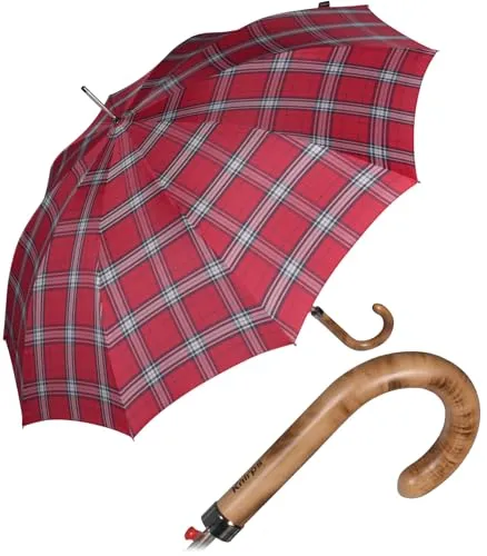 Knirps Herren Stockschirm Long AC in rot von Knirps