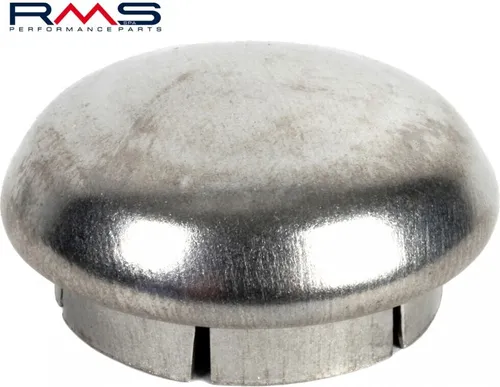 RMS Abdeckkappe Bremstrommel / Radnabe vorne kompatibel mit Vespa PX etc. - Ø30mm, chrom