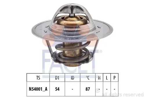 Facet Thermostat, Kühlmittel Made in Italy
