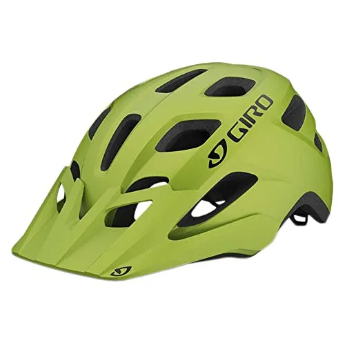Giro Fixture Matte ano Lime UA Fahrradhelm - Leichter Fahrradhelm mit In-Mold-Polycarbonat-Schale und 18 Belüftungsöffnungen für optimalen Tragekomfort und Sicherheit, ideal für verschiedene Kopfgrößen (54-61 cm).