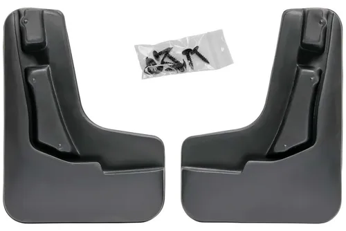 RECAMBO Kfz-Schmutzfänger Set hinten für Ford Mondeo V, BA7, BJ ab 2014>, passgenau, 2-tlg., Spritzschutz, TPE - Kunststoff-Gummi, Flexibel, stoß-und bruchfest