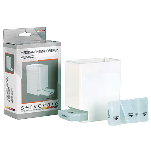 Servocare Med-Box | Tablettenspender | Medikamentendosierer | Med-Box