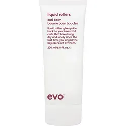 Evo Hair Curl Liquid Rollers Curl Balm 200 ml - Haarstyling-Produkte, Styling-Balsam für kontrollierte, glänzende Locken und Frizz-Schutz.