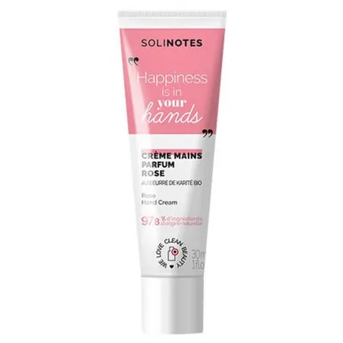 Harmonische Handcreme Rose Solinotes 30ml Nährende & parfümierte Handcreme