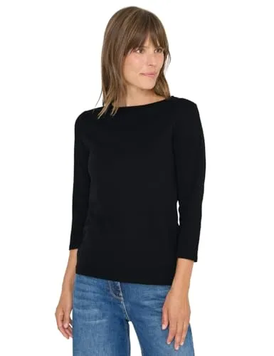 Cecil Damen Basic U-Boot Shirt von CECIL