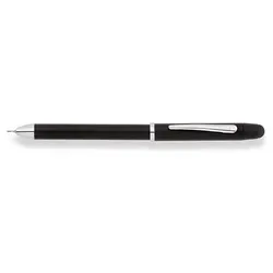 Cross Multi-Pen Tech 3 schwarz - Vielseitiger 3-in-1-Stift - Papeterie: Der Cross Multi-Pen Tech 3 in elegantem Schwarz vereint Kugelschreiber, Bleistift und Marker in einem und ist perfekt für kreative Köpfe.