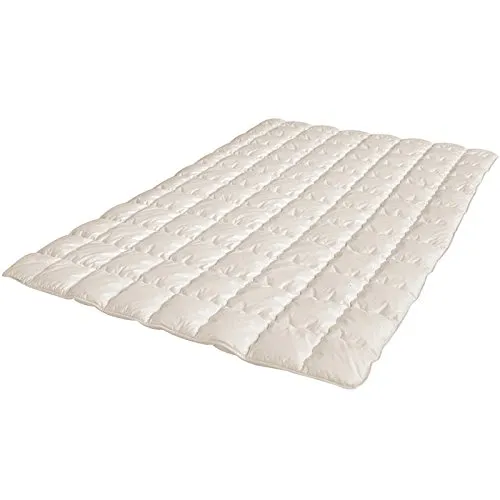 Öko Planet Sommerdecke Bio Baumwolle 135x200 cm - Leichte Sommer-Bettdecke aus 100% Bio-Baumwolle für angenehme Nächte. Ideal für Menschen mit geringem Wärmebedürfnis und empfindlicher Haut. Waschbar bis 60°C, für ein trockenes Schlafklima.
