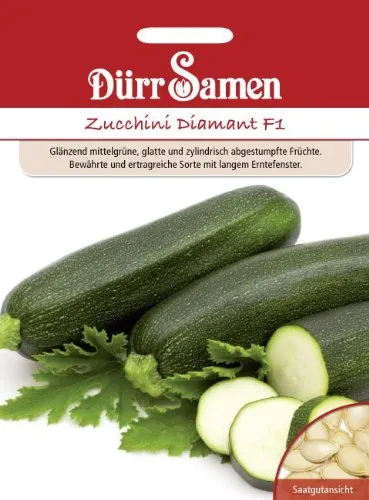 Dürr-Samen - Zucchini Diamant F1 Saatgut