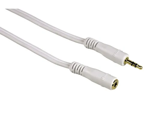 Hama 2m Stereo Klinken-Verlängerung 3,5mm Audio AUX Verlängerungs-Kabel MP3 MP4
