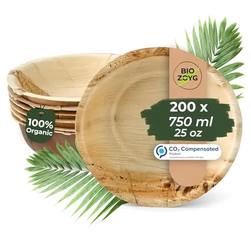Greenbox Palmware® Schalen stapelbar, rund DTW05510 von BIOZOYG