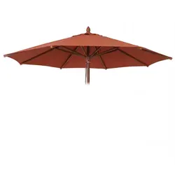 MCW Schirmbezug Orange 400x400 cm für Sonnenschirme
