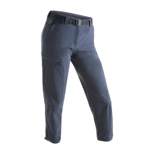 Maier Sports Lulaka 7/8 Damen Wanderhose - Wasserabweisende 7/8-Outdoorhose für Trekking und Hiking, mit elastischem mSTRETCH Pro 4 für optimale Bewegungsfreiheit und schnelltrocknender Dryprotec Technologie.