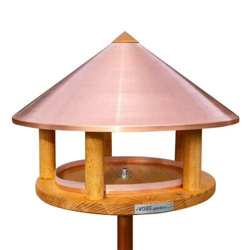 Vogelhaus mit Ständer Futterhaus 155cm Vogelfutterhaus Vogelhäuschen Vogel