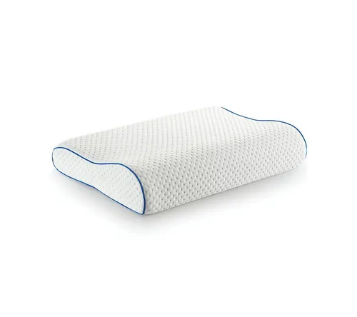 NORDIC SCHILLER Visco Pro Series Nackenstützkissen 60x40x11/9 cm – Ergonomisches Kissen für besten Schlafkomfort