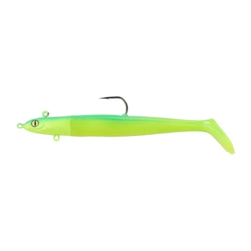 Balzer Valhall Rainer Korn Bullet EEL Schaufelschwanz - Gummifisch, Farbe:Toxic, Länge/Gewicht:22cm / 200g