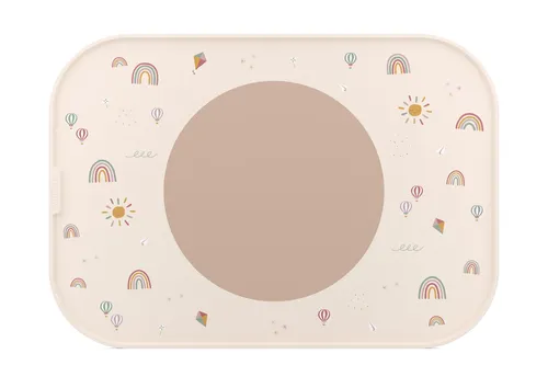 Mepal Platzset Kinder-Tisch-Set MIO, Creme in braun von Mepal