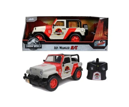 Jada Jurassic Park RC Jeep Wrangler 1:16