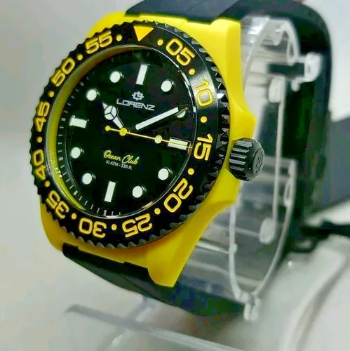 Armbanduhren & Taschenuhren Gelb von Lorenz