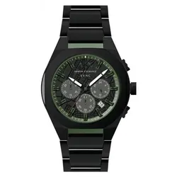 Armani Exchange Herrenuhr AX4294 – Modisch in Schwarz - Die Armani Exchange Herrenuhr AX4294 kombiniert urbanen Stil mit einem robusten Design. Schwarzes Edelstahlgehäuse und -armband bieten Komfort und Langlebigkeit – ideal für jedes Outfit.