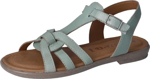 RICOSTA Mädchen Riemchensandalen BIRTE - Bequeme Sommerschuhe für Kinder - Wanderschuhe, Riemchensandalen aus echtem Leder, mit Klettverschluss für optimalen Halt und Komfort, ideal für den Sommer und die Freizeit.