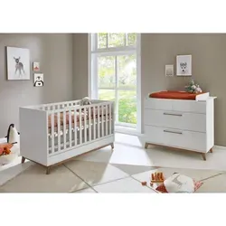 Babyzimmer 2er-Set Lina, weiß