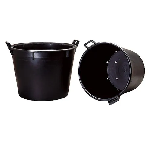 PROREGAL® Regentonne Eimer P134051, 50 Liter mit 2 Griffen - Praktischer Eimer mit 50 Litern Volumen, ideal für Garten und Haushalt. Leicht zu handhaben dank zwei stabiler Griffe. Schnelle Lieferung und große Auswahl an weiteren Produkten bei PROREGAL.