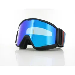 Uvex Blast CV Skibrille schwarz matt mit blauer Spiegelscheibe