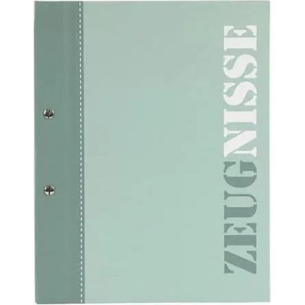 Goldbuch Zeugnismappe A4 2-colored grün (A4, 1 x) (36 115)