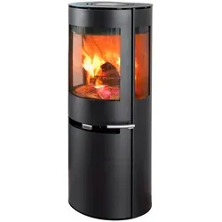 Kaminofen Aduro 9-5 Stahl schwarz 6 kW - Kaminöfen, effizienter Heizofen mit hoher Energieeffizienzklasse A+ und modernem Design für gemütliche Wärme in Ihrem Zuhause.