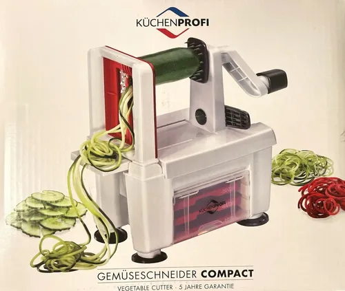 Küchenprofi Gemüseschneider Compact inkl. 4 Einsätze