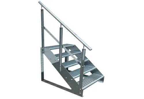 Kaminbau Mierzwa Außentreppe Premium Treppe Verzinkt von Kaminbau Mierzwa