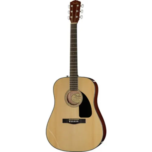 Fender CD-60 NA V3 Westerngitarre - Dreadnought-Gitarre mit laminierter Fichtendecke und Mahagoniboden; ideal für Einsteiger und fortgeschrittene Spieler, bietet hervorragenden Klang und Spielkomfort.